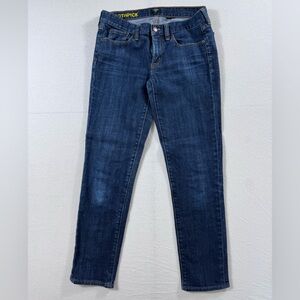 J.Crew Toothpick Stretch Jeans – Dark Wash – Size 28